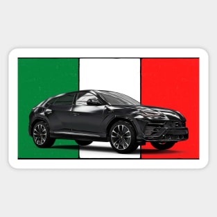 Urus Italian Print Sticker